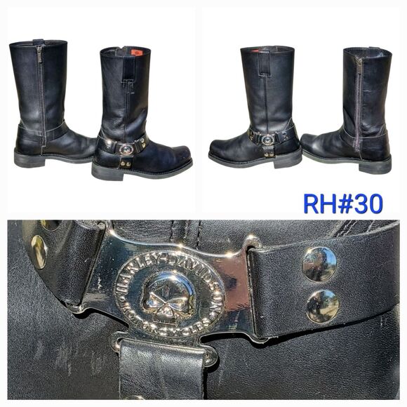 Harley Davidson Mens Boots - Size 8.5    RH#30 main image 9